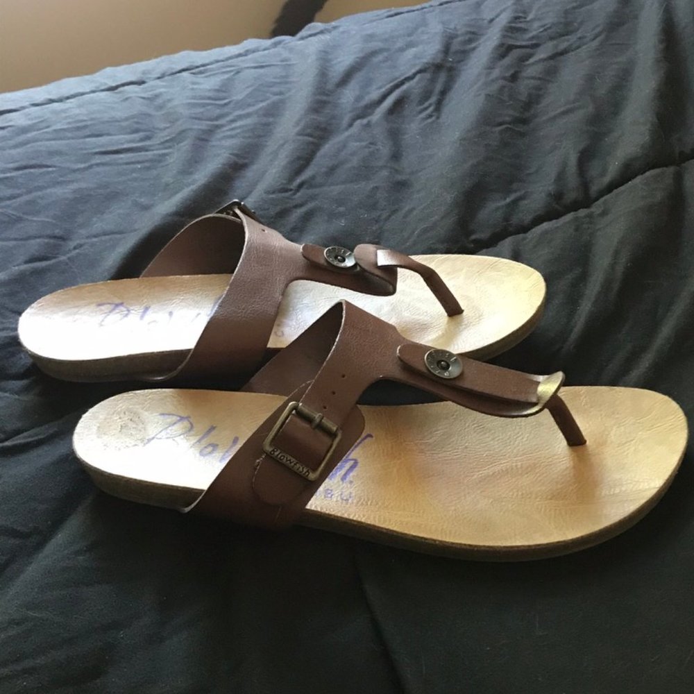 Brown Blowfish Sandals